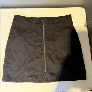 We The Free Black Pencil Skirt